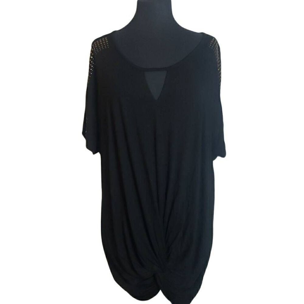 Ashley Stewart Black Blouse
